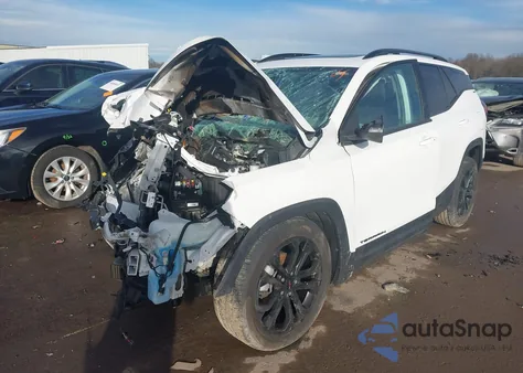 2022 GMC Terrain Awd Slt из США, поврежденный, VIN 3GKALVEV8NL239730